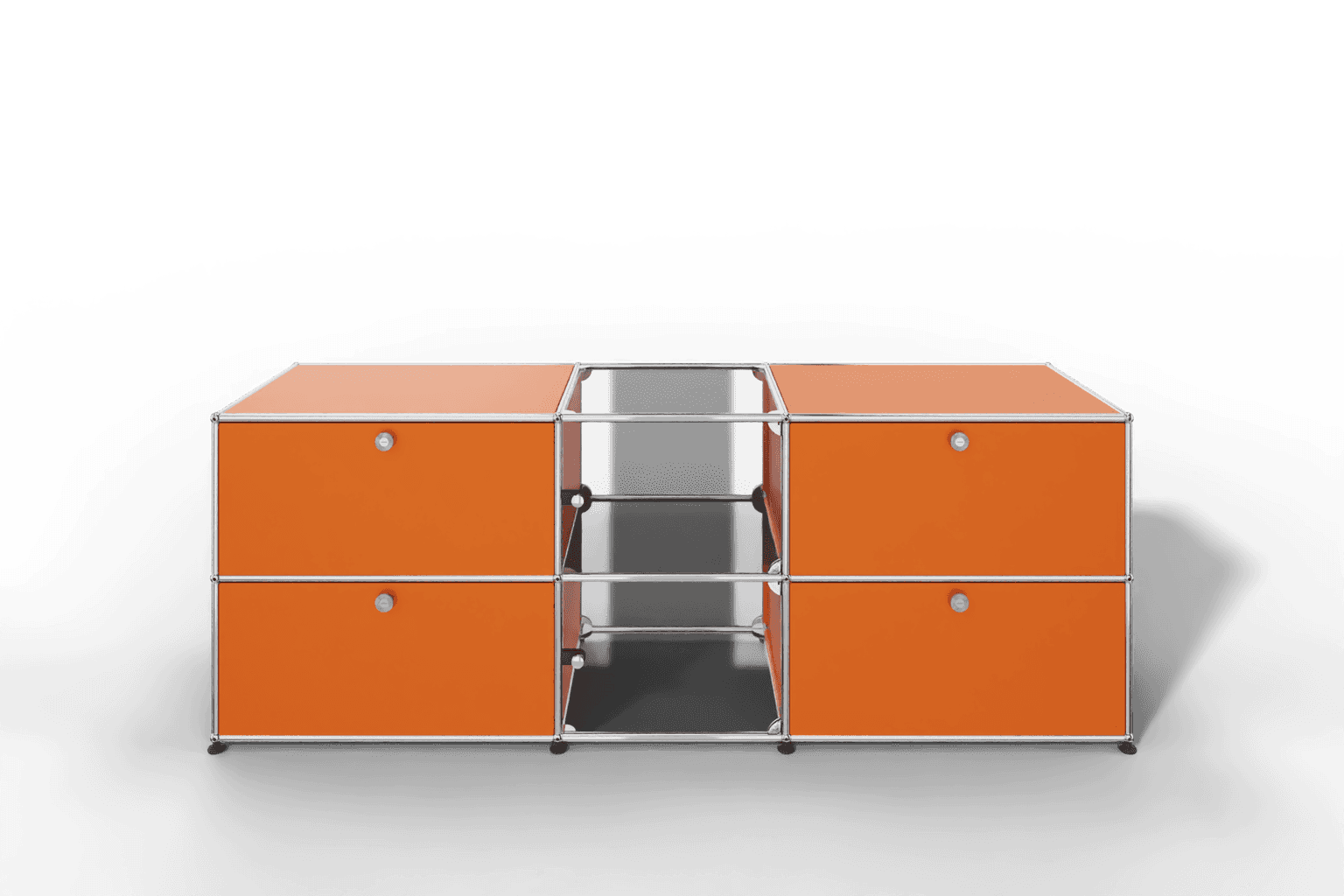 USM Haller Sideboard mit Vitrinen-Element Produktbild