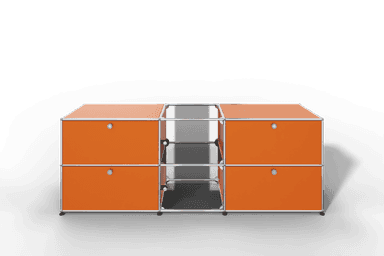 USM Haller Sideboard mit Vitrinen-Element Produktbild