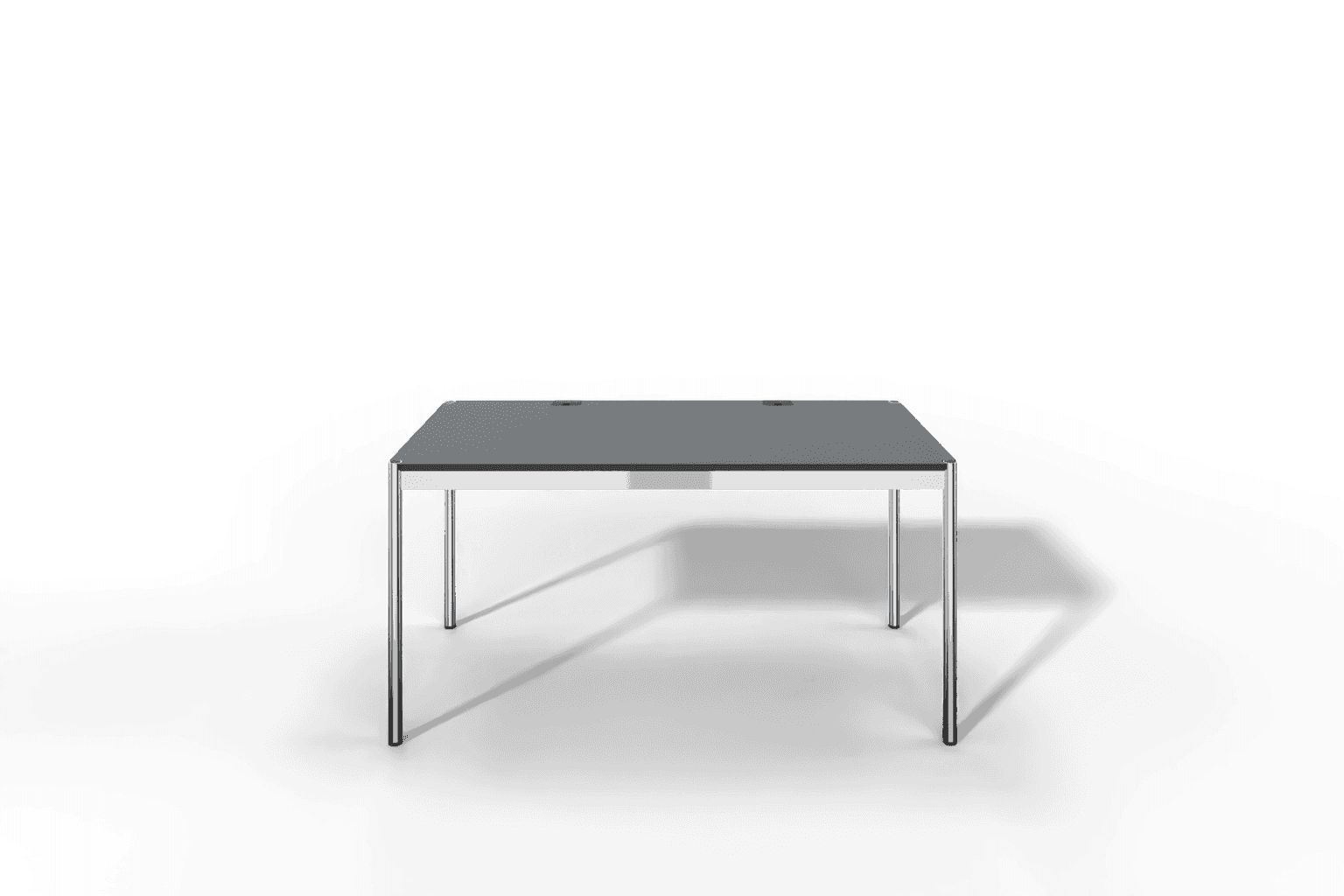 USM Haller Tisch Plus,Tiefe 750 mm, Oberfläche Linoleum Produktbild