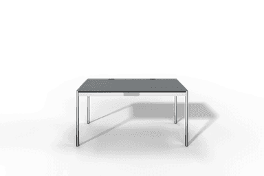 USM Haller Tisch Plus,Tiefe 750 mm, Oberfläche Linoleum Produktbild