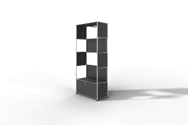 USM Haller Garderobe, 750 mm breit, mit Klapptüre Produktbild
