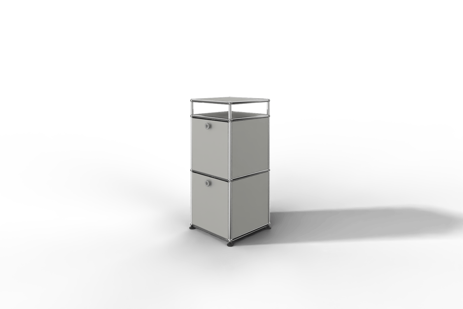 Schmales Highboard mit 2 Klapptüren Produktbild