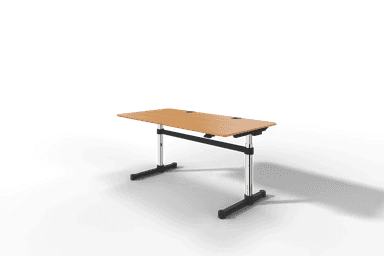 USM Haller Kitos M Plus, Holzfurnier, aus 6 Furnieren wählbar, mechanisch höhenverstellbar Produktbild
