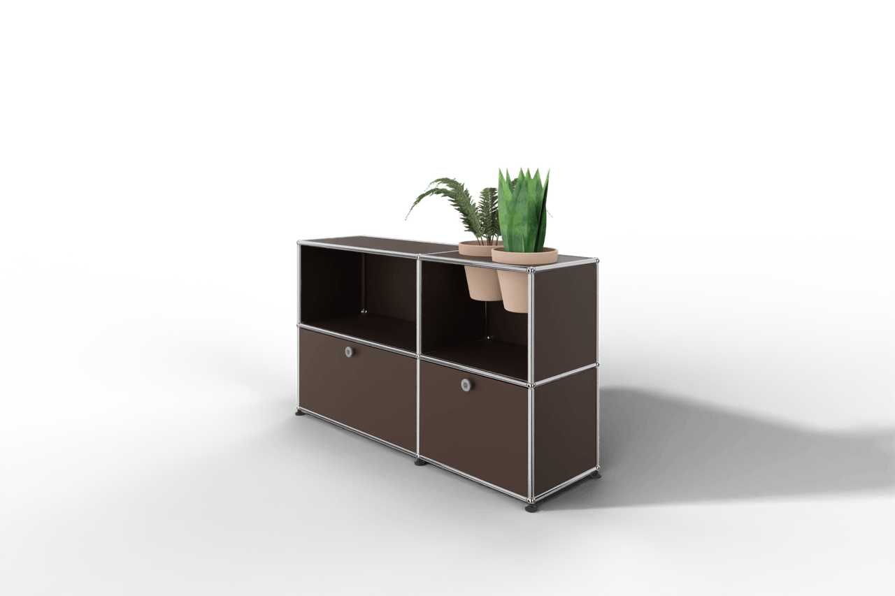 USM Haller Sideboard mit Klapptüren und Pflanzeneinsatz Produktbild