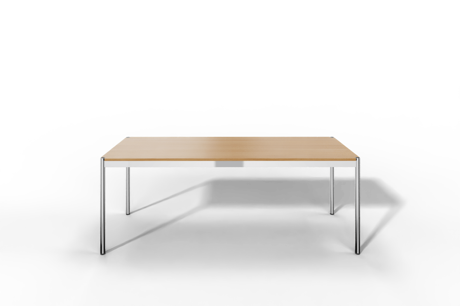 USM Haller Tisch, Tiefe 750 mm, Holz furniert, geölt / lackiert, Oberfläche wählbar, Länge wählbar Produktbild
