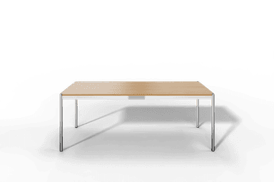 USM Haller Tisch, Tiefe 750 mm, Holz furniert, geölt / lackiert, Oberfläche wählbar, Länge wählbar Produktbild