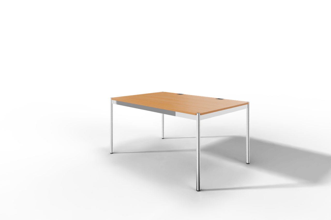 USM Haller Tisch Plus,Tiefe 1000 mm, Oberfläche Holz furniert Produktbild