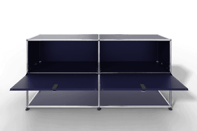 USM Haller Sideboard, 2 Klapptüren, untere Ebene offen Produktbild