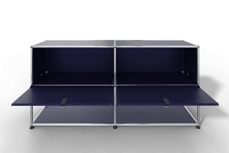 USM Haller Sideboard, 2 Klapptüren, untere Ebene offen Produktbild