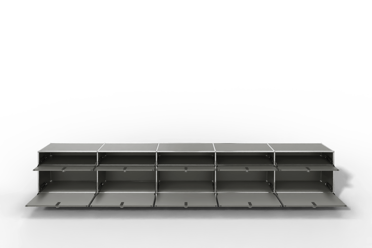 USM Haller Sideboard, 10 Klapptüren, Beige Produktbild