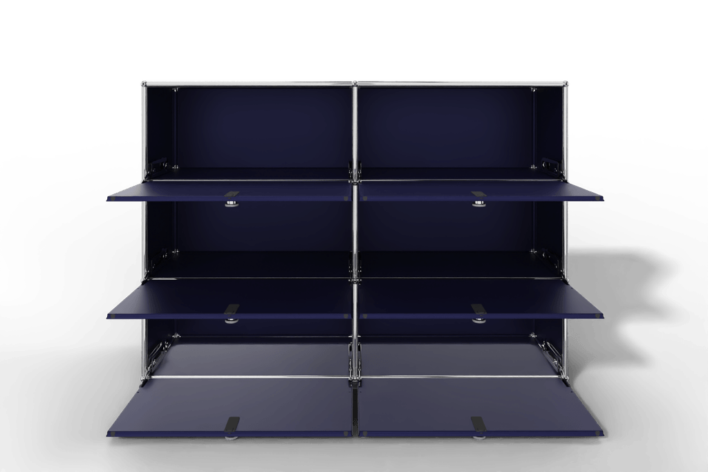 USM Haller Highboard, mit 6 Klapptüren, von Paul Schärer & Fritz Haller Produktbild