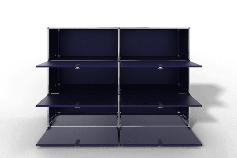 USM Haller Highboard, mit 6 Klapptüren, von Paul Schärer & Fritz Haller Produktbild