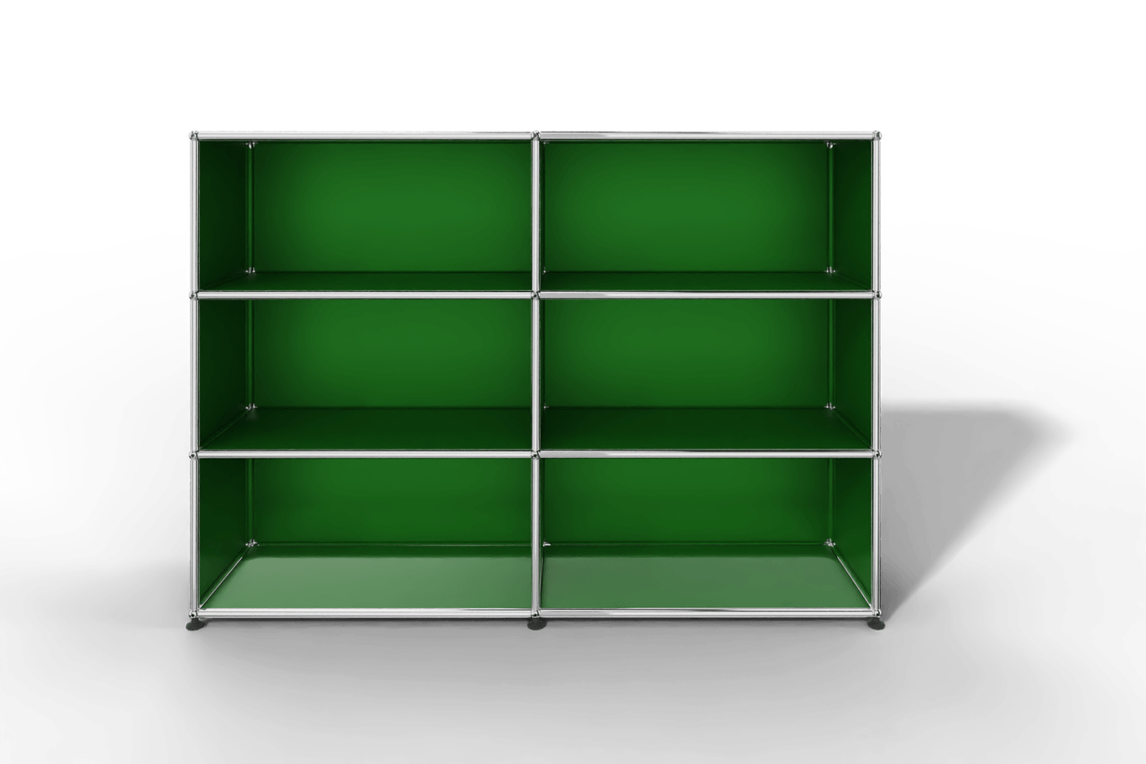 USM Haller Highboard mit 6 offenen Fächern in 14 Farben Produktbild