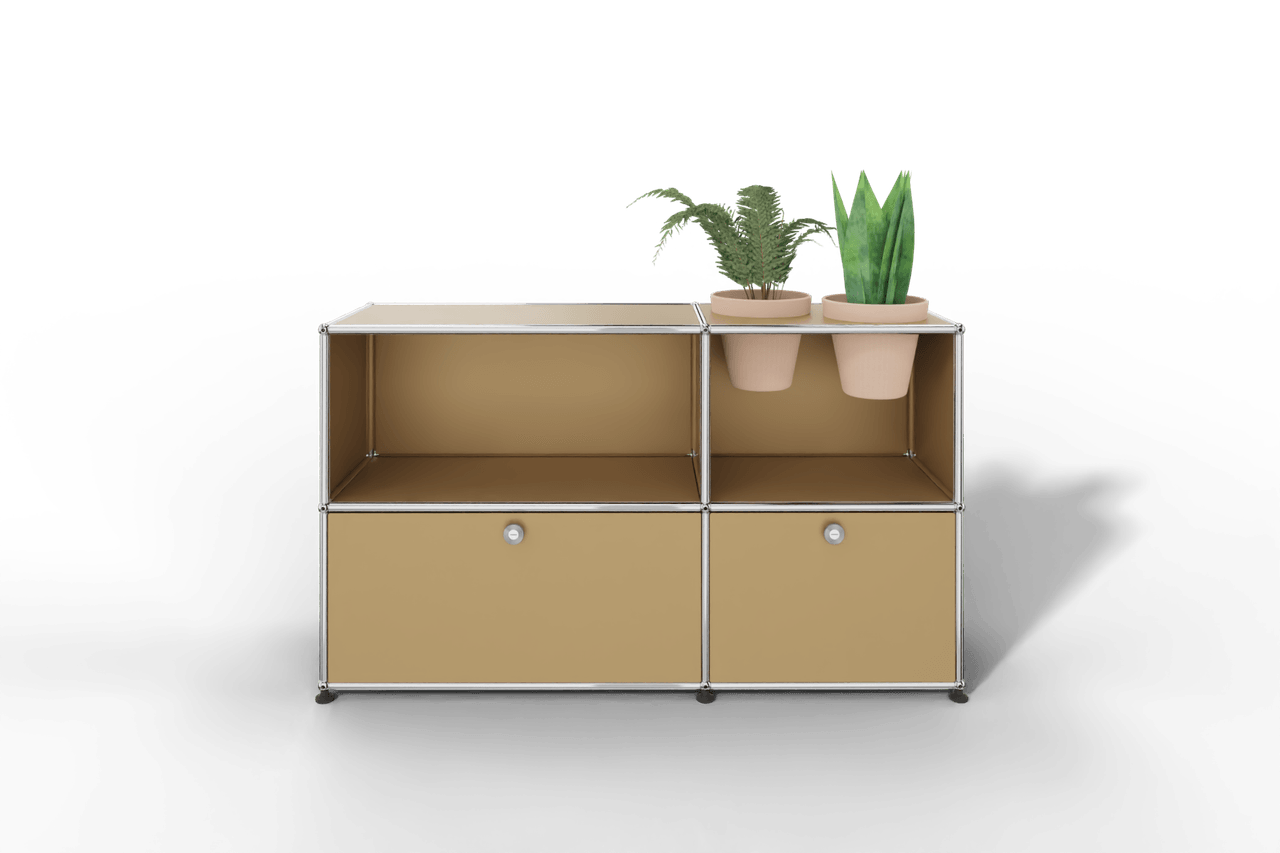 USM Haller Sideboard mit Klapptüren und Pflanzeneinsatz Produktbild