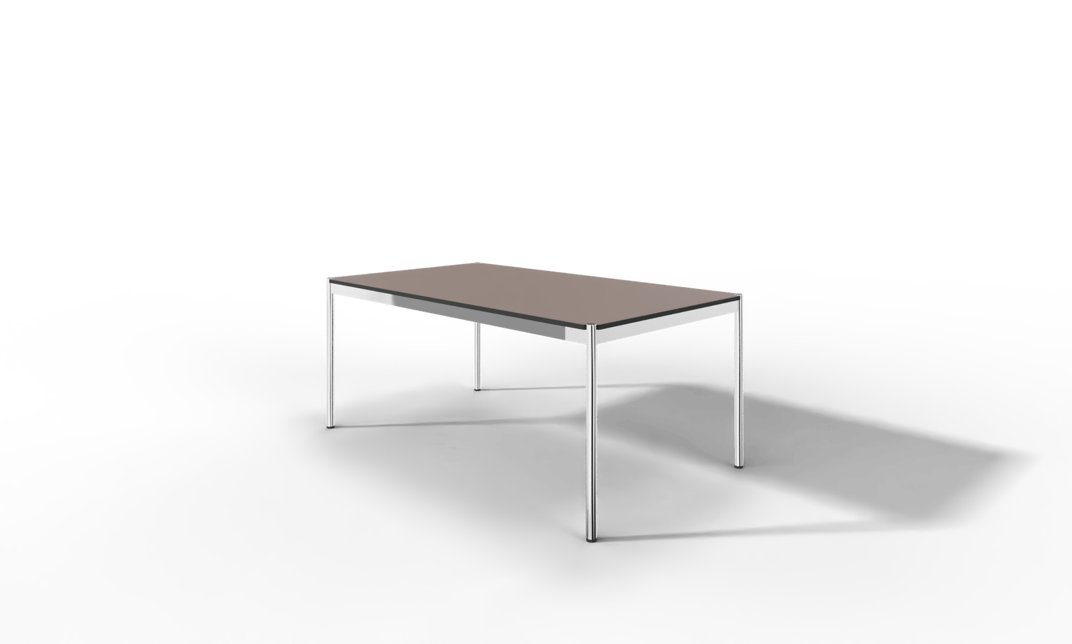 USM Haller Tisch, Tiefe 1000 mm, Linoleum beschichtet, aus 5 Farben wählbar, Tischlänge wählbar Produktbild