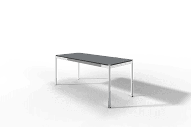 USM Haller Tisch Plus,Tiefe 750 mm, Oberfläche Linoleum Produktbild