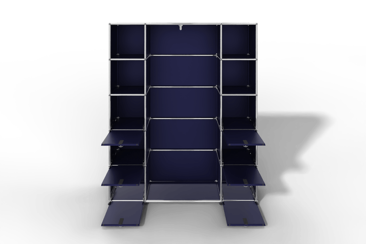 USM Haller Garderobe, 1450 mm breit, mit Klapptüren Produktbild