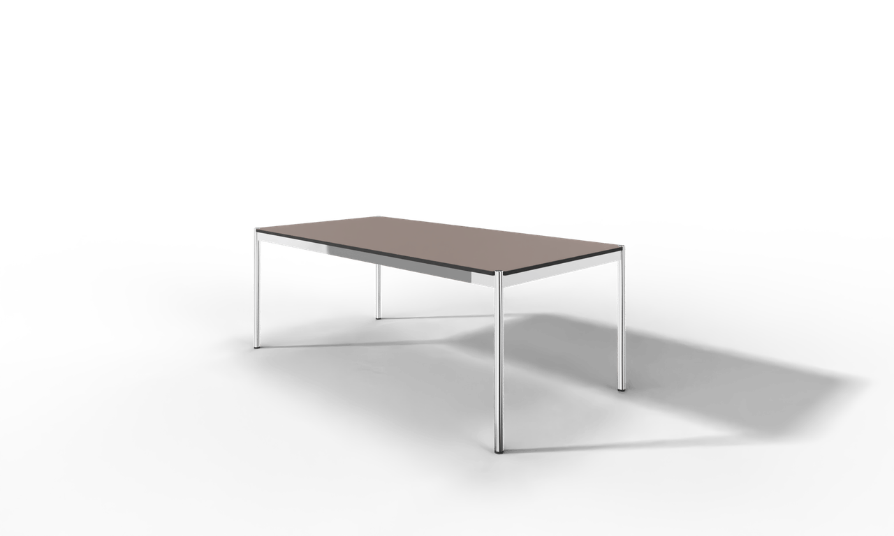 USM Haller Tisch, Tiefe 1000 mm, Linoleum beschichtet, aus 5 Farben wählbar, Tischlänge wählbar Produktbild