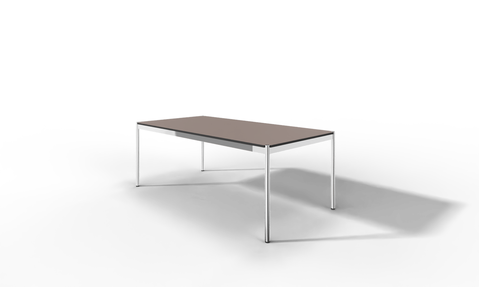 USM Haller Tisch, Tiefe 1000 mm, Linoleum beschichtet, aus 5 Farben wählbar, Tischlänge wählbar Produktbild
