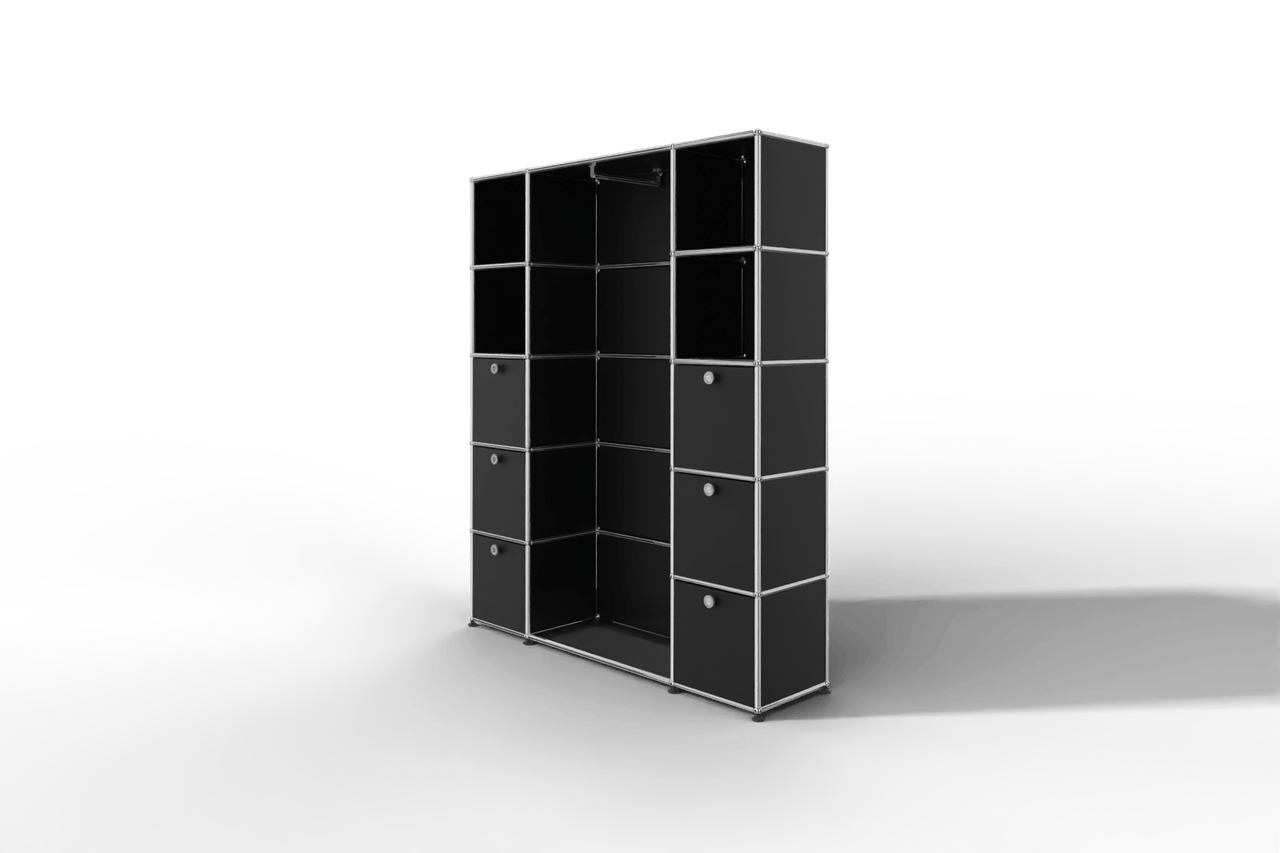 USM Haller Garderobe, 1450 mm breit, mit Klapptüren Produktbild