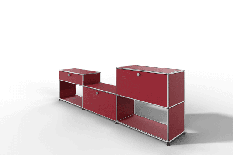 USM Haller Sideboard, 2 Klapptüren und 1 Schubkasten Produktbild