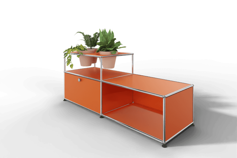 USM Haller Lowboard mit Pflanzeneinlage Produktbild