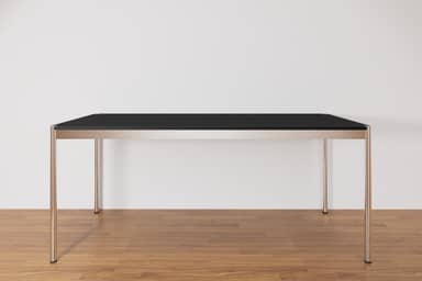 USM Tisch, Linoleum nero, 1750x750 mm Produktbild