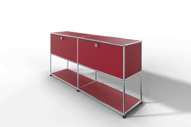 USM Haller Sideboard, 2 Klapptüren, untere Ebene offen Produktbild