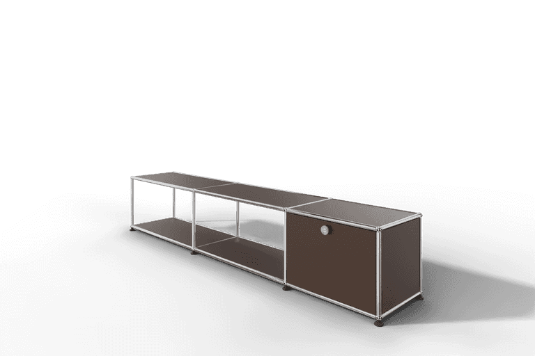 USM Haller Lowboard, mit 1 Klapptüre, von Paul Schärer & Fritz Haller Produktbild