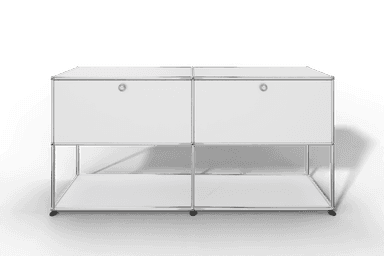 USM Haller Sideboard, 2 Klapptüren, untere Ebene offen Produktbild