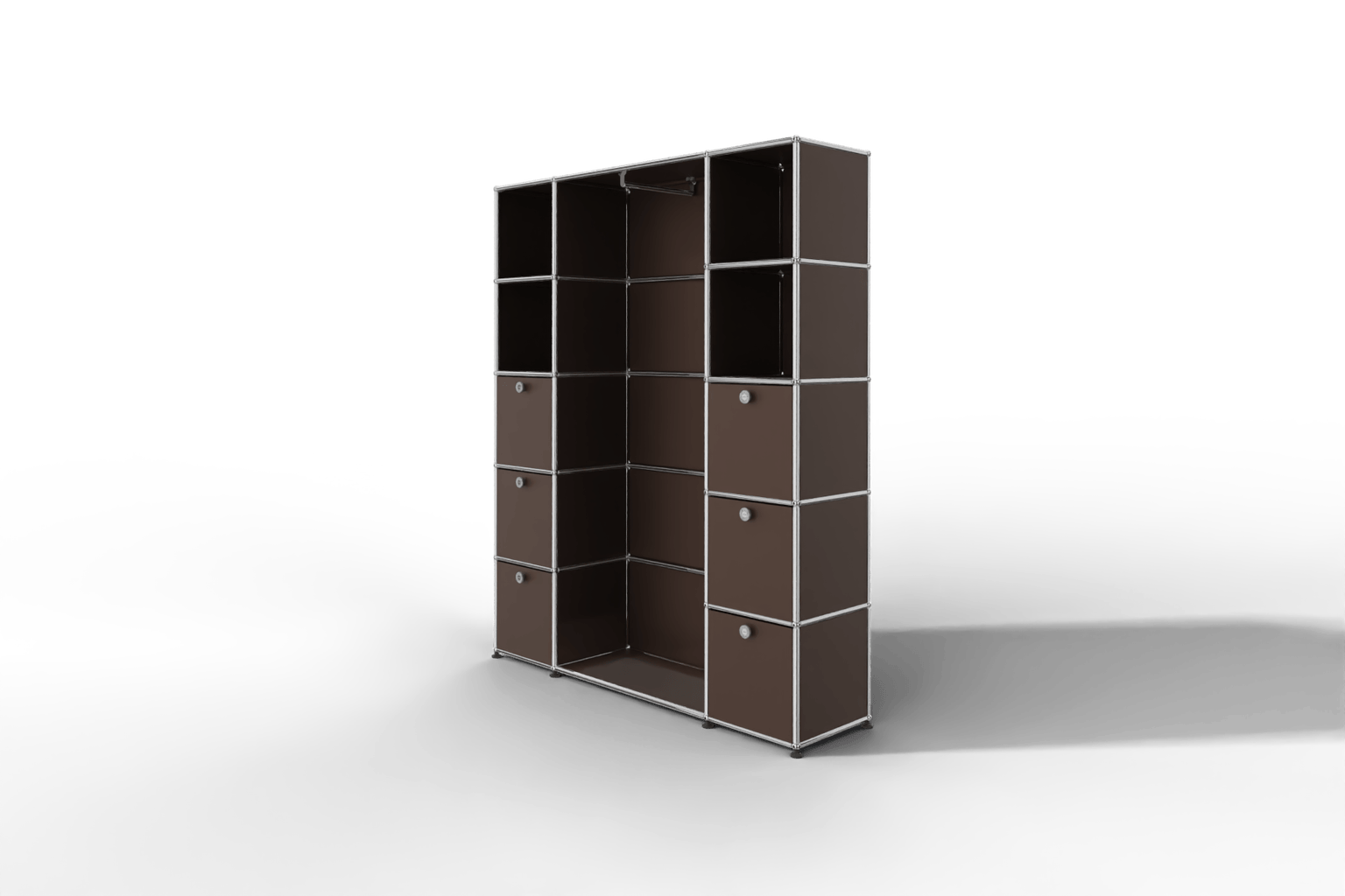 USM Haller Garderobe, 1450 mm breit, mit Klapptüren Produktbild
