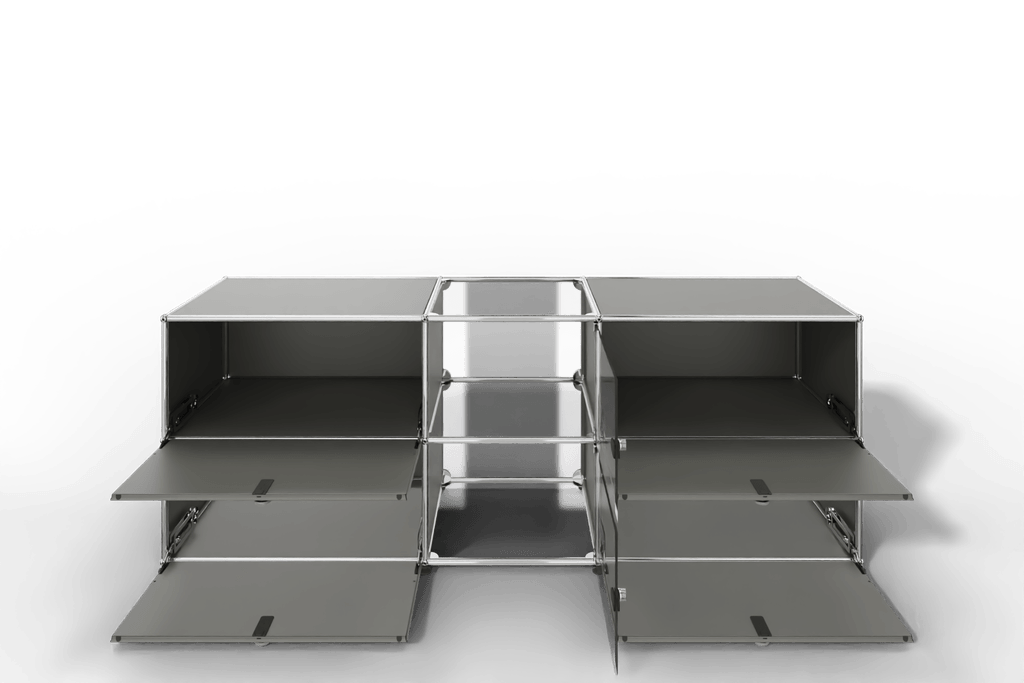 USM Haller Sideboard mit Vitrinen-Element Produktbild