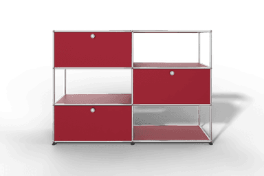 USM Haller Highboard/Raumteiler, 3 offene Elemente, 3 Klapptüren Produktbild