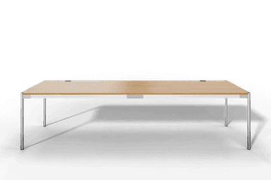 USM Haller Tisch Plus,Tiefe 750 mm, Oberfläche Holz furniert Produktbild