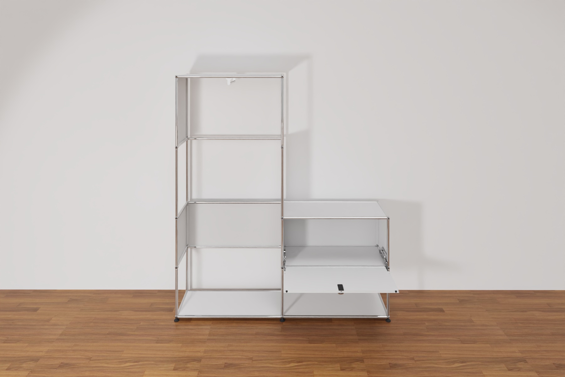 Original USM Haller Garderobe, 24-reinweiss Produktbild