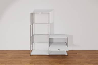 Original USM Haller Garderobe, 24-reinweiss Produktbild