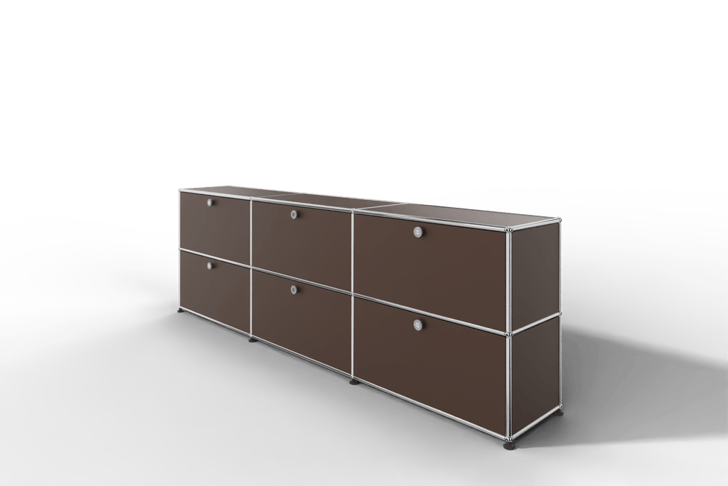 USM Haller Sideboard, mit 6 Klapptüren, von Paul Schärer & Fritz Haller Produktbild