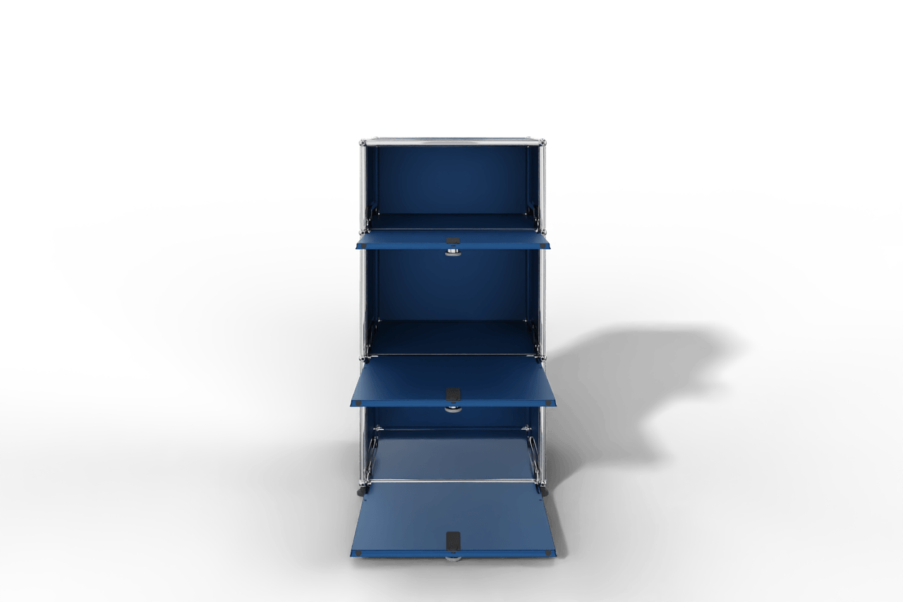 USM Haller schmales Highboard mit 3 Klapptüren. Produktbild