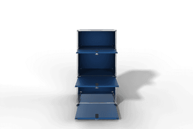 USM Haller schmales Highboard mit 3 Klapptüren. Produktbild