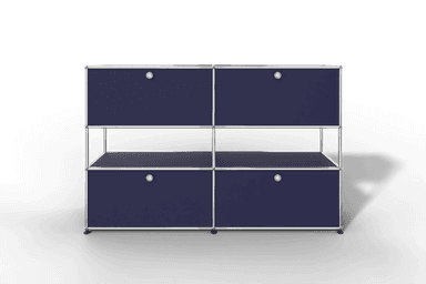 USM Haller Highboard mit 4 Klapptüren und offener Ebene Produktbild