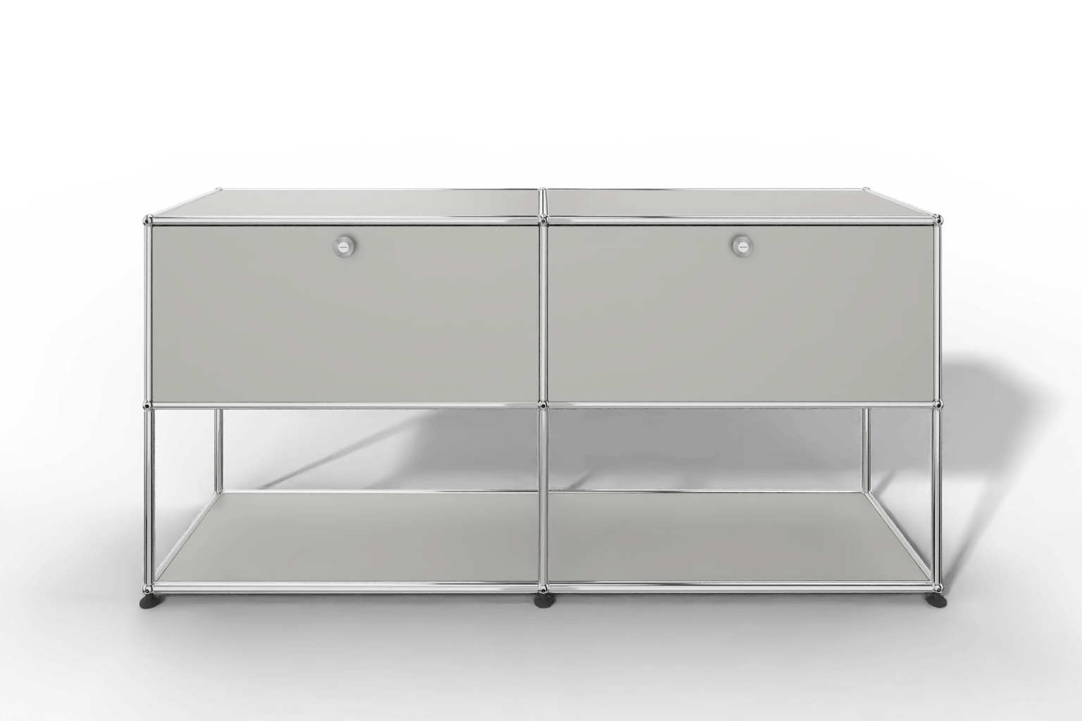 USM Haller Sideboard, 2 Klapptüren, untere Ebene offen Produktbild