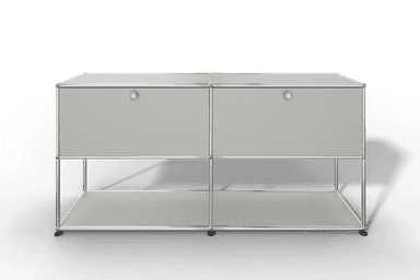 USM Haller Sideboard, 2 Klapptüren, untere Ebene offen Produktbild