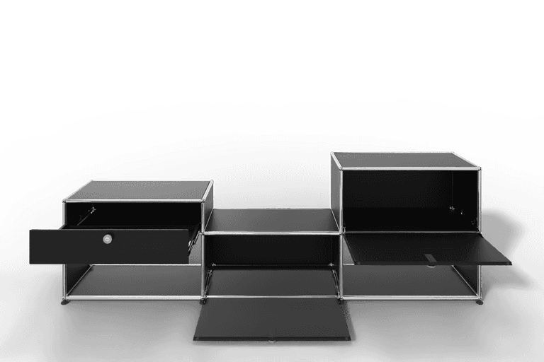 USM Haller Sideboard, 2 Klapptüren und 1 Schubkasten Produktbild