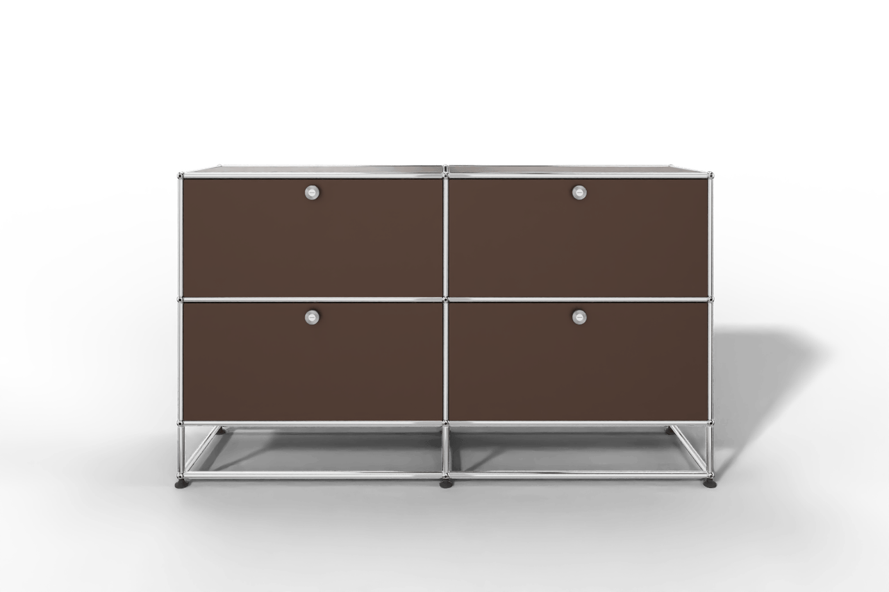 USM Haller Sideboard, mit 4 Klapptüren und Sockel von Paul Schärer & Fritz Haller Produktbild