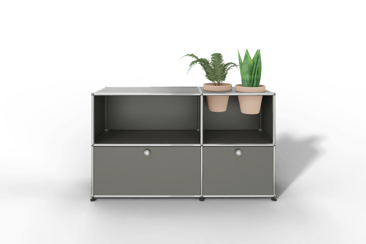 USM Haller Sideboard mit Klapptüren und Pflanzeneinsatz Produktbild