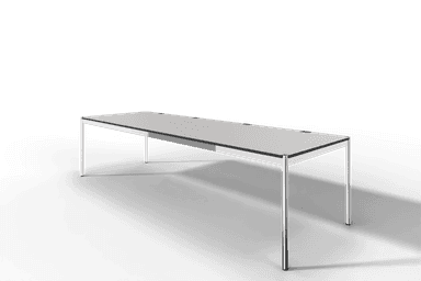 USM Haller Tisch Plus,Tiefe 1000 mm, Oberfläche Kunstharz Produktbild