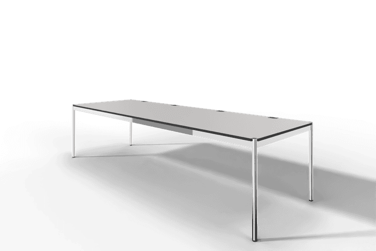 USM Haller Tisch Plus,Tiefe 1000 mm, Oberfläche Kunstharz Produktbild