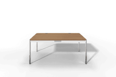 USM Haller Tisch Plus,Tiefe 1000 mm, Oberfläche Holz furniert Produktbild