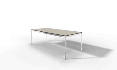 USM Haller Tisch, Tiefe 1000 mm, Linoleum beschichtet, aus 5 Farben wählbar, Tischlänge wählbar Produktbild