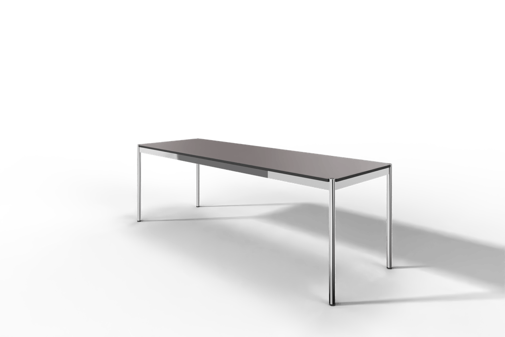 USM Haller Tisch, Tiefe 750 mm, in Kunstharz, aus 4 Farben wählbar, Tischlänge wählbar Produktbild